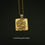 Thumbnail: Yum Kaax Mayan Corn necklace thin gold chain