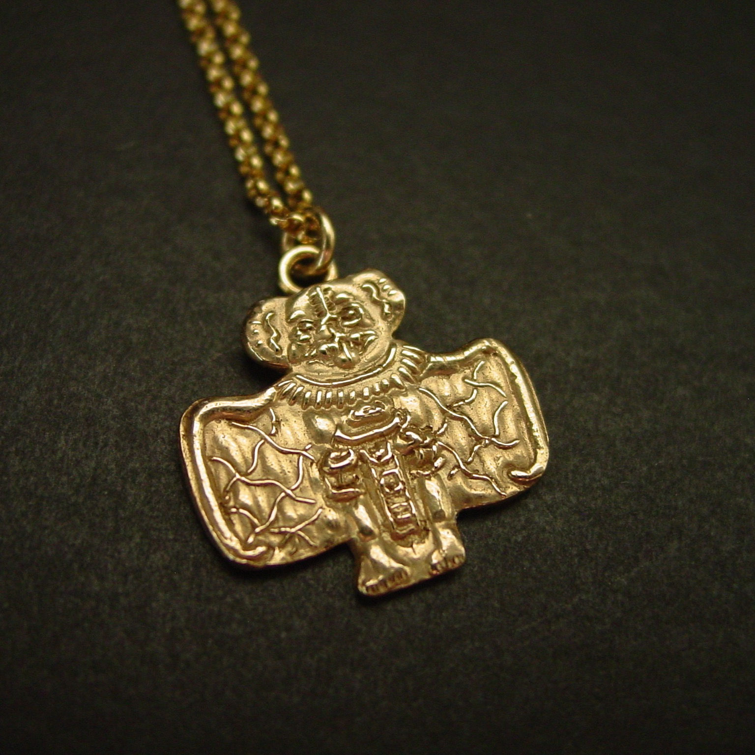 Camazotz Mayan Bat necklace