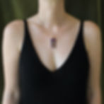 Circe necklace on woman
