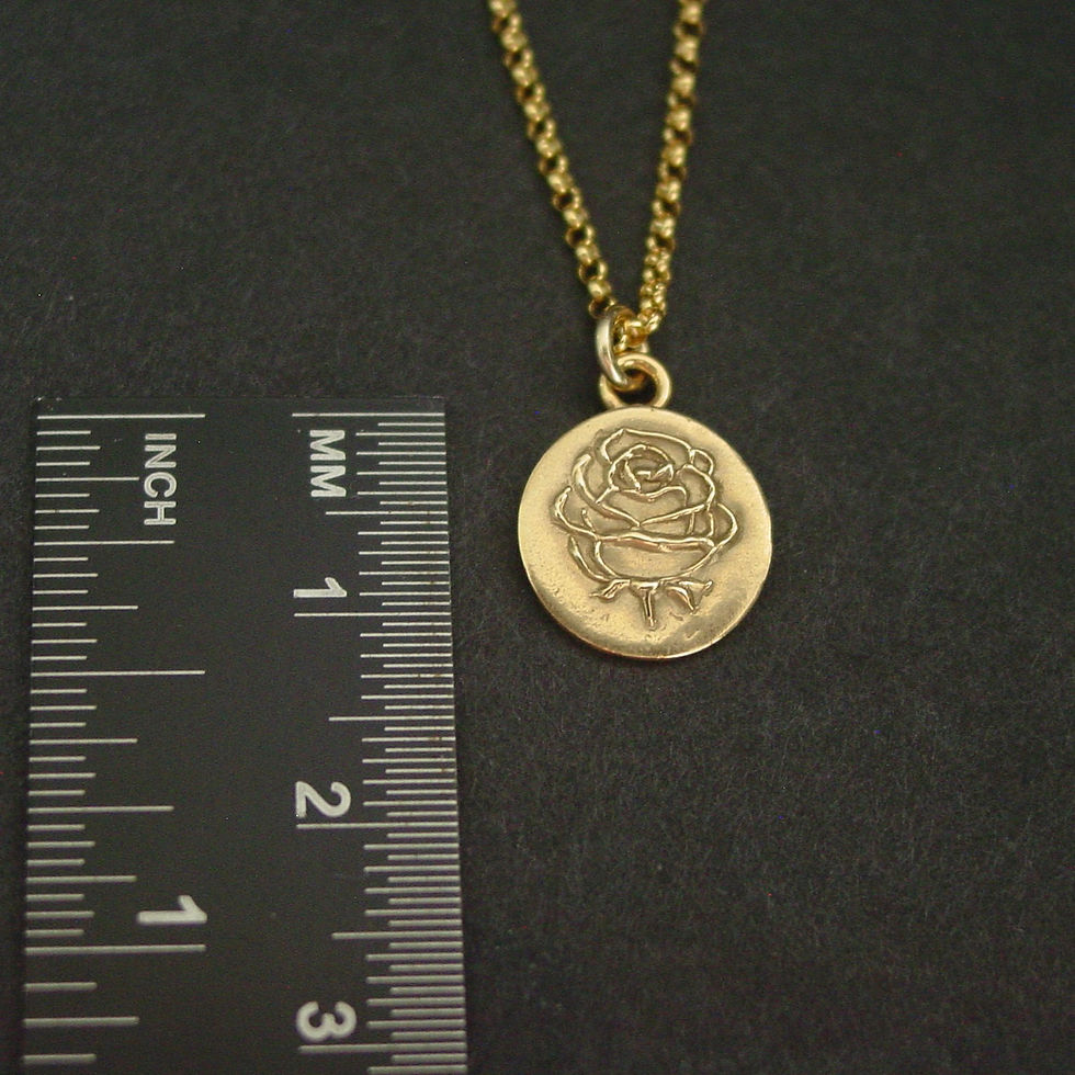 Thumbnail: Rose necklace measurements