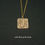 Thumbnail: J letter necklace with thin gold chain