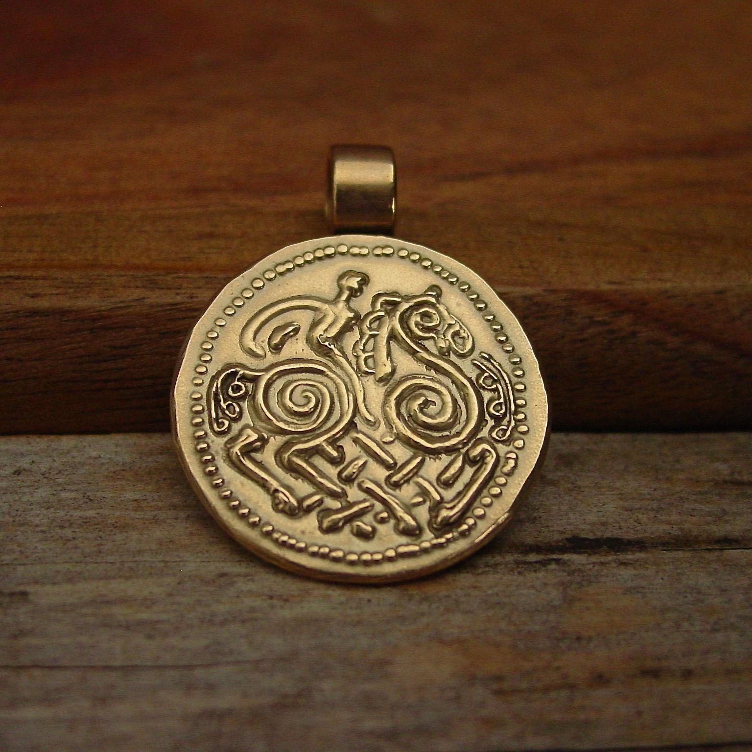Sleipnir Viking pendant on tray