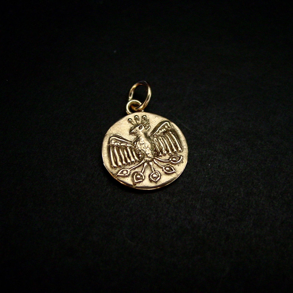 Thumbnail: Phoenix coin charm