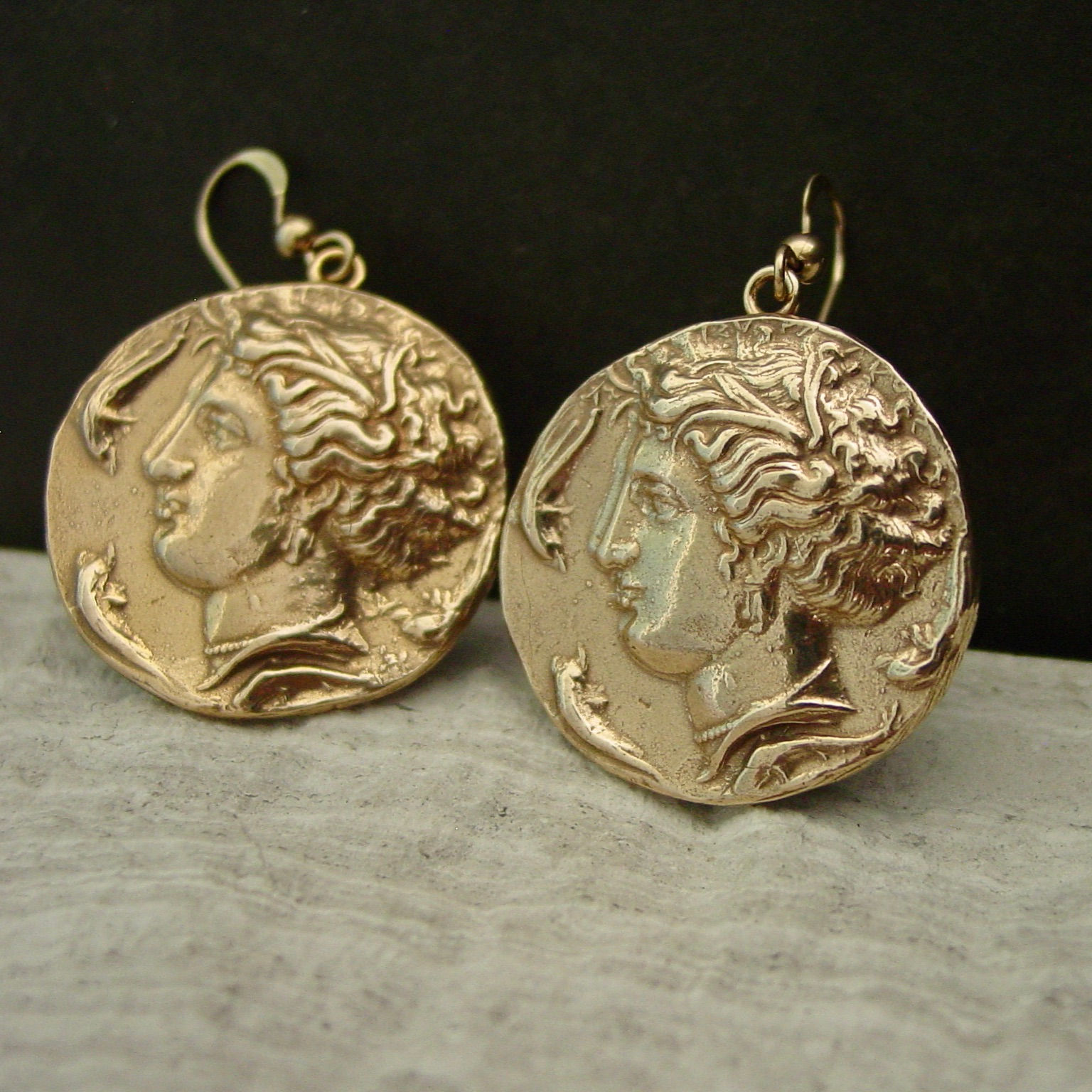 Persephone Coin Earrings