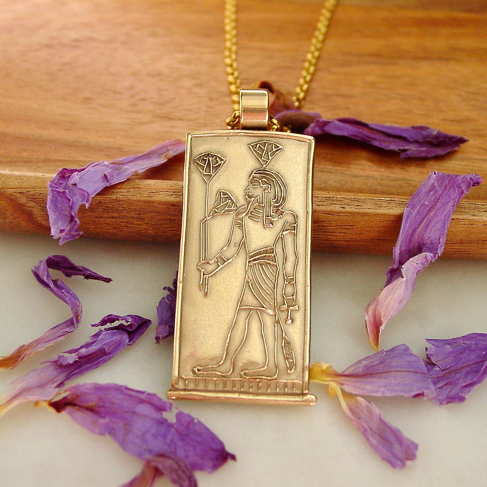 Thumbnail: Nefertem necklace with petals