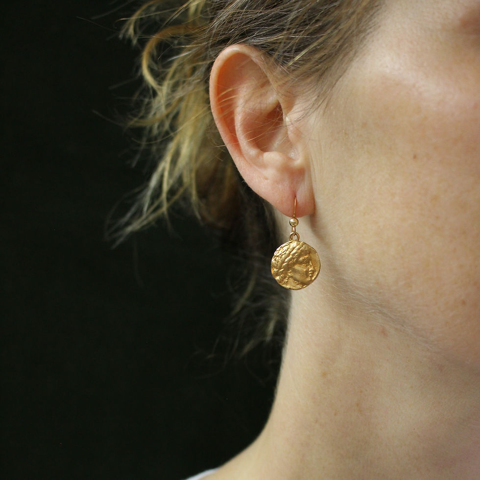 Thumbnail: Apollo earrings on woman