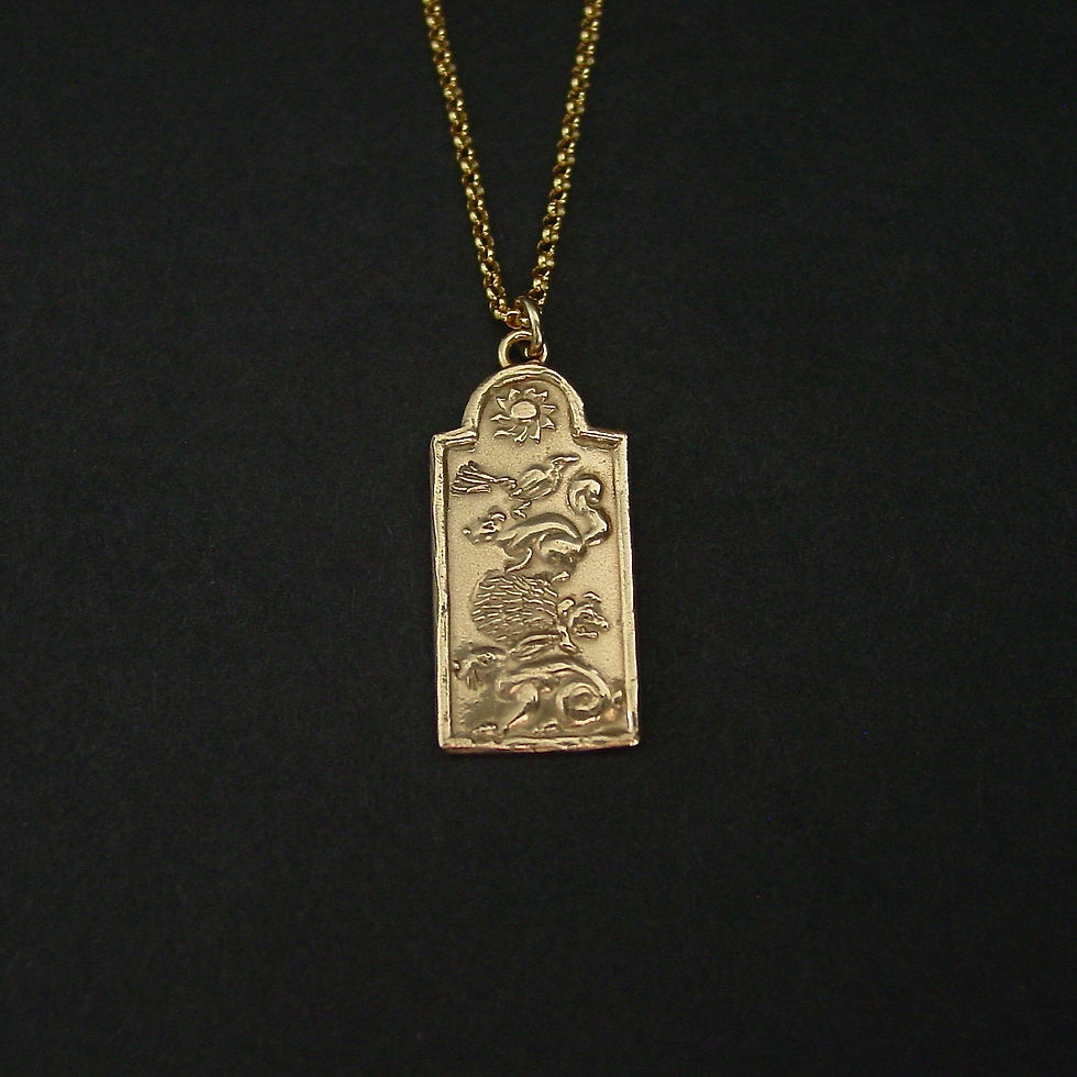 Thumbnail: Animal Totem Necklace with chain