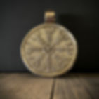 Aegishjalmur Helm of Awe pendant on table