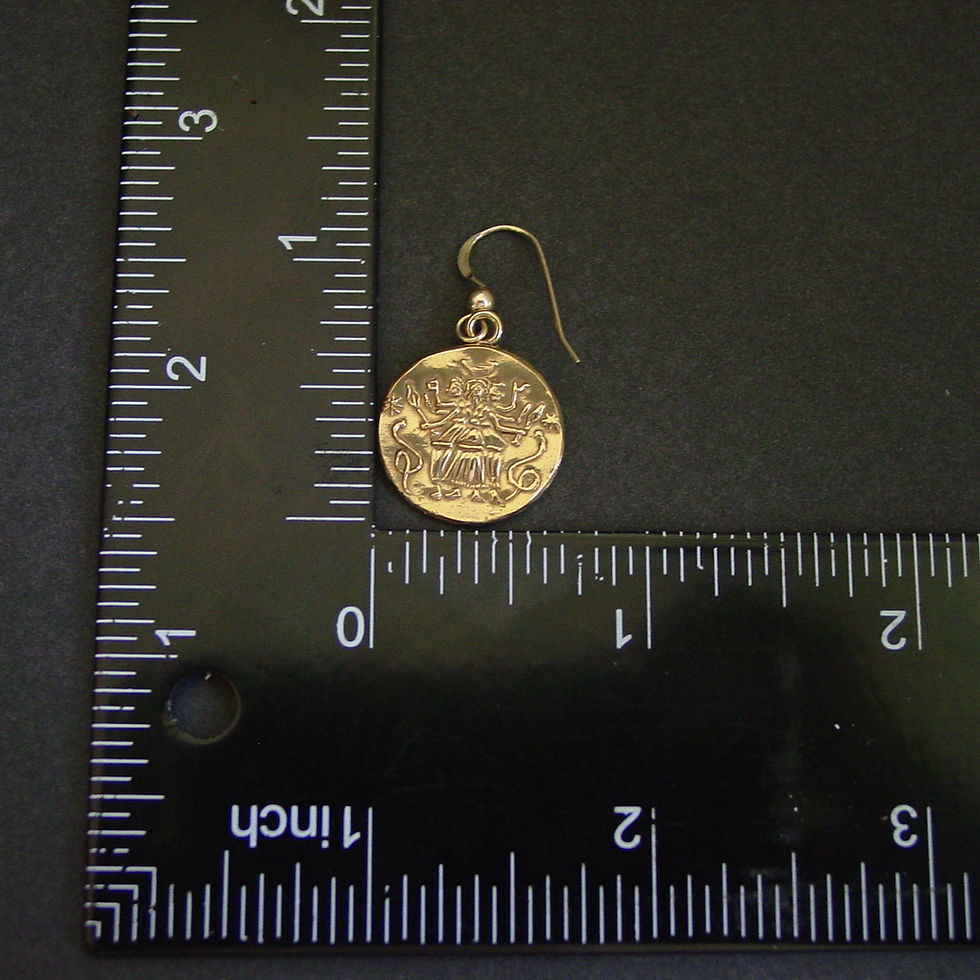 Thumbnail: Hecate coin earrings measurements