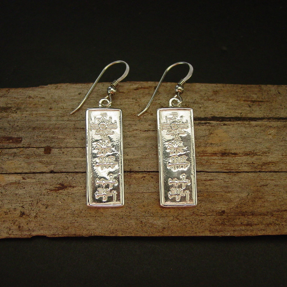 Thumbnail: Inanna earrings silver