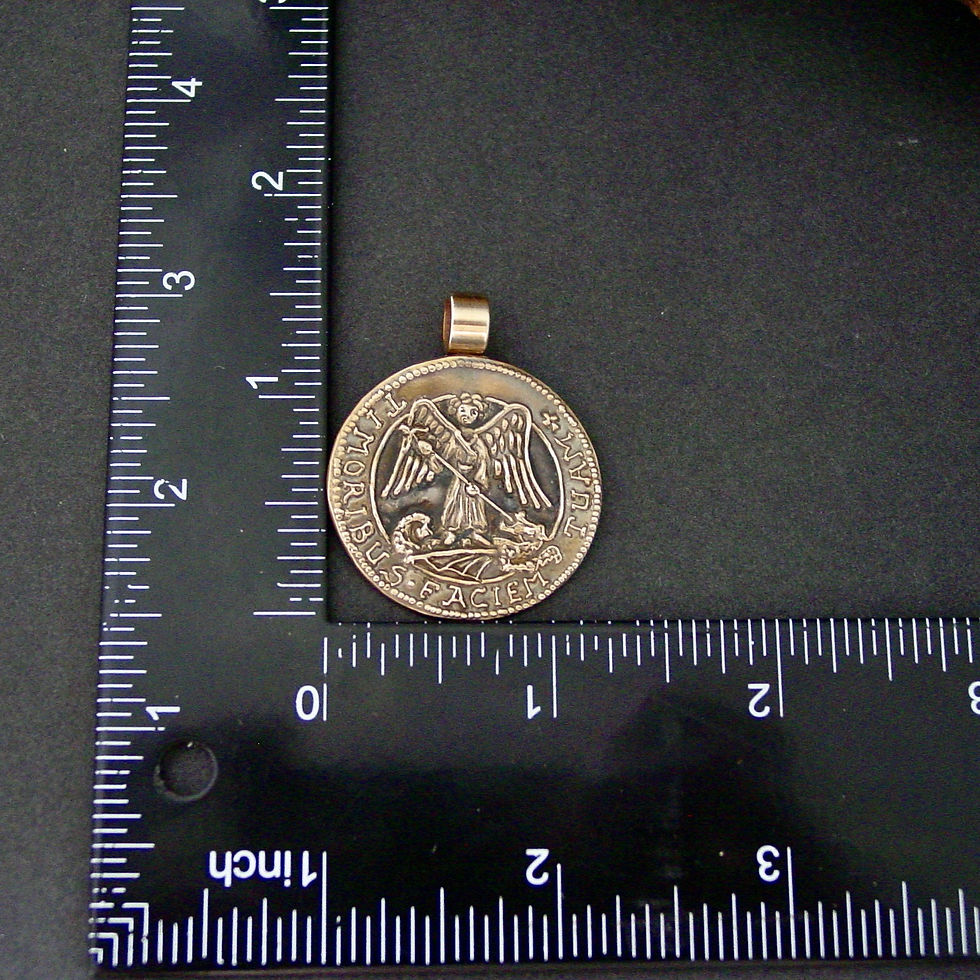 Thumbnail: Saint Michael pendant measurements
