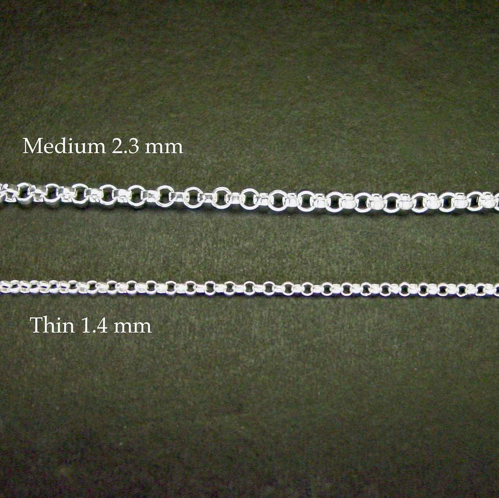 Thumbnail: Chain thickness options