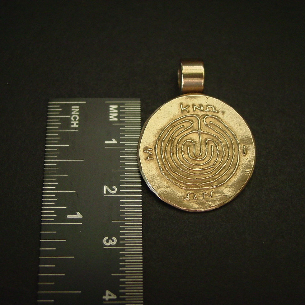 Thumbnail: Labyrinth pendant measurement