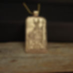 Freya necklace on wood