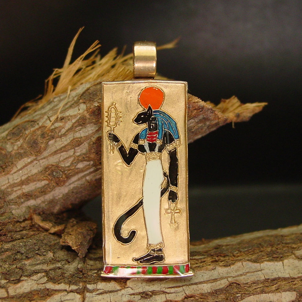 Thumbnail: Bast pendant on branch