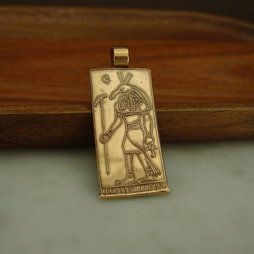 Seth Egyptian God of Chaos - Set Pendant Hand Carved | Vis a Vis