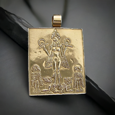 Queen of the Night Lilith Necklace | Inanna Ishtar Ereshkigal