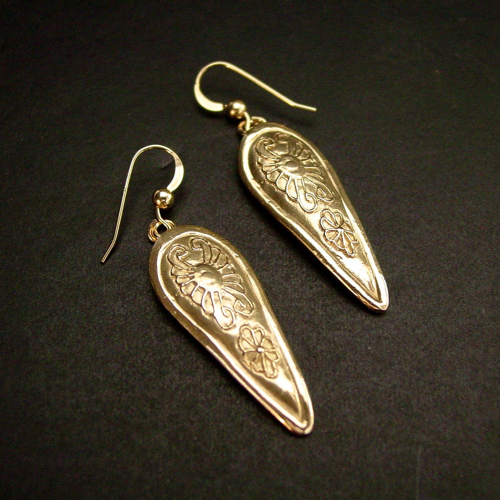 Thumbnail: Kite Shield Earrings bright