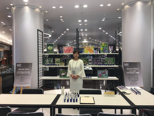 阪急men's大阪 特設スペース 調香セミナー2DAYS