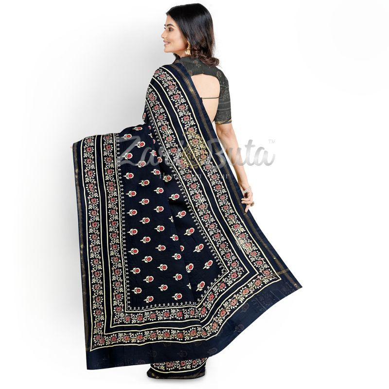Thumbnail: Silk-Cotton Saree