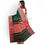 Thumbnail: Dark Green Small Buti Broad Border Maheshwari Handloom Saree