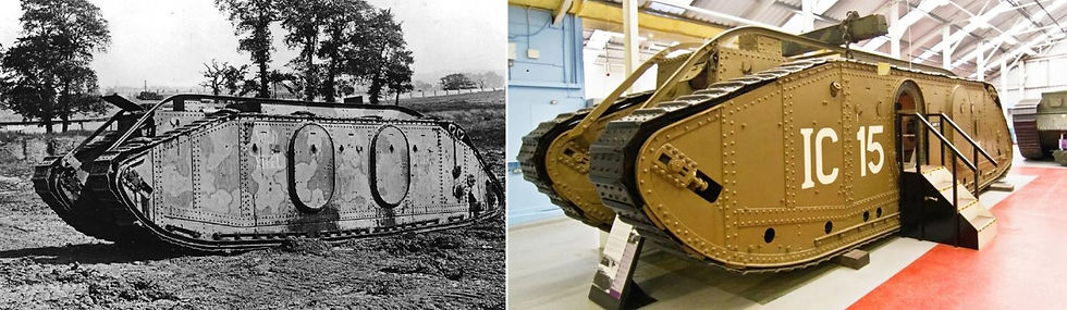 Один Mk IX можливо побачити у британському танковому музеї у Bovington Camp