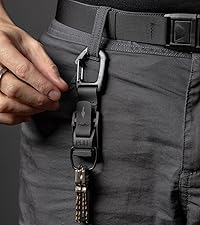  Quick Release Keychain with Magnetic Belt Clip