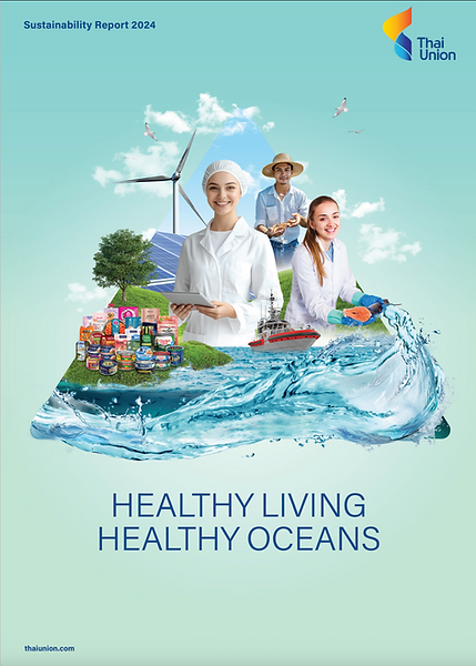 Thai Union 2024 Sustainability Report cover