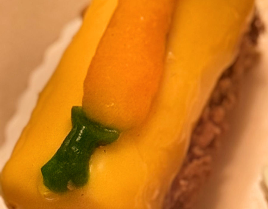 carrot cake — Petits gateaux at Madina Breeze Fine Pastry