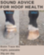 Before and after Sound Advice Biotin Trace Mix