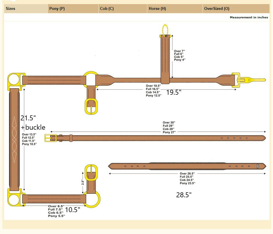 Thumbnail: Safari Bridle/Headstall Set
