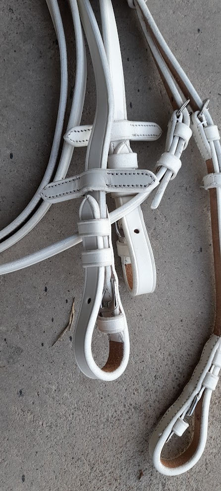 Thumbnail: Keuring White Leather Bridle