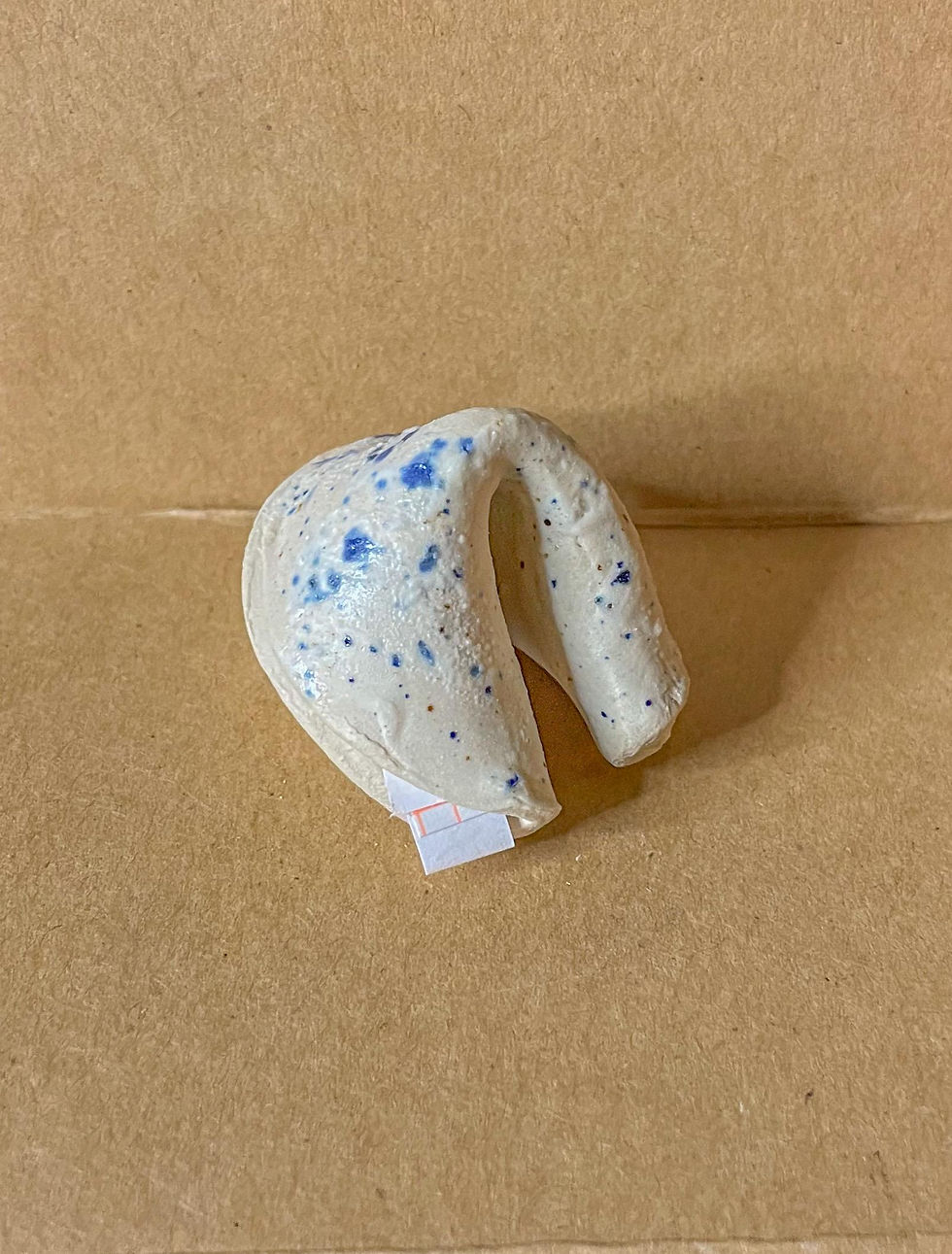 Thumbnail: Fortune Cookie, hand built, ceramic with mystery message