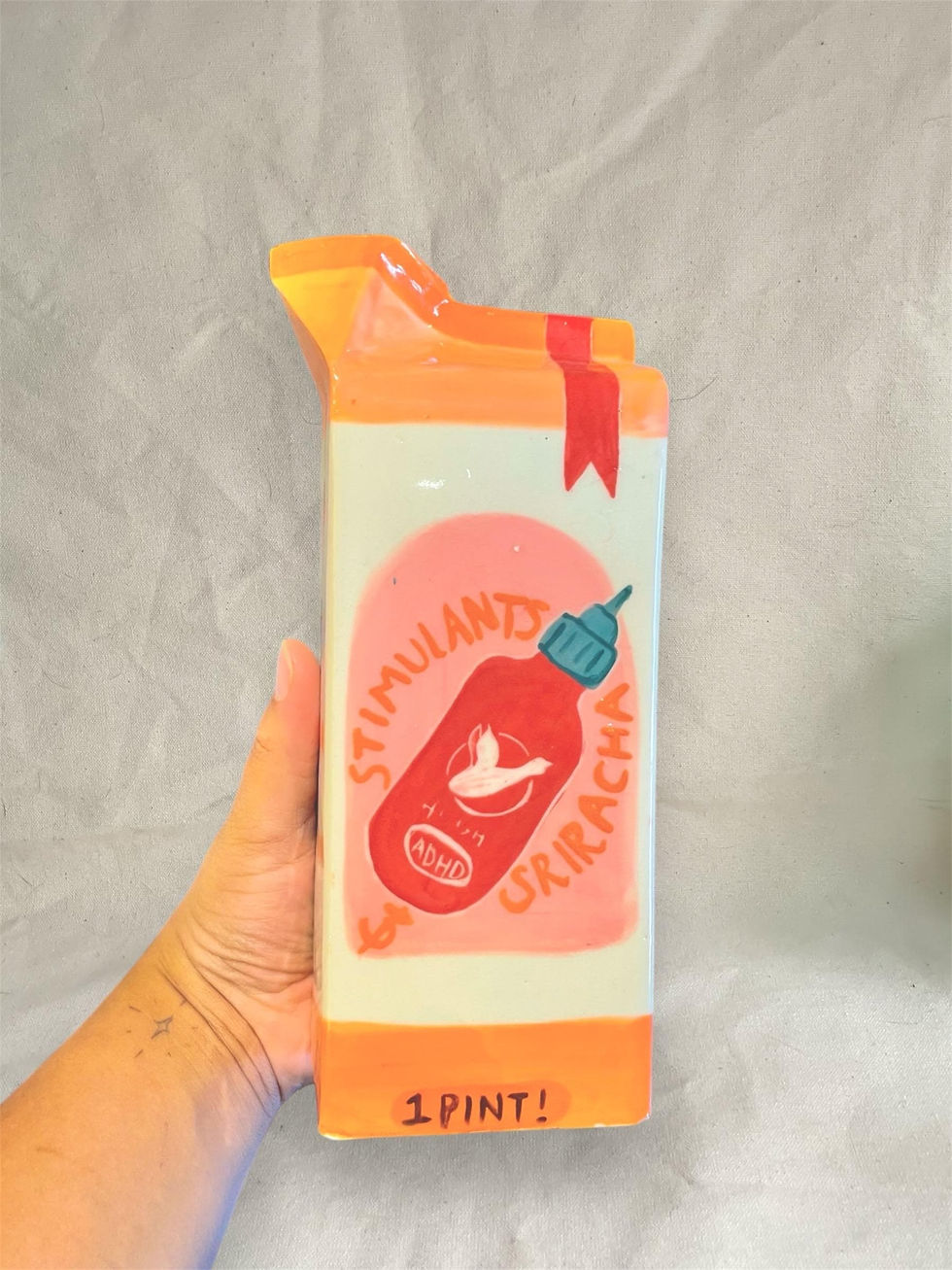 Thumbnail: Stimulants & Sriracha Milk Carton