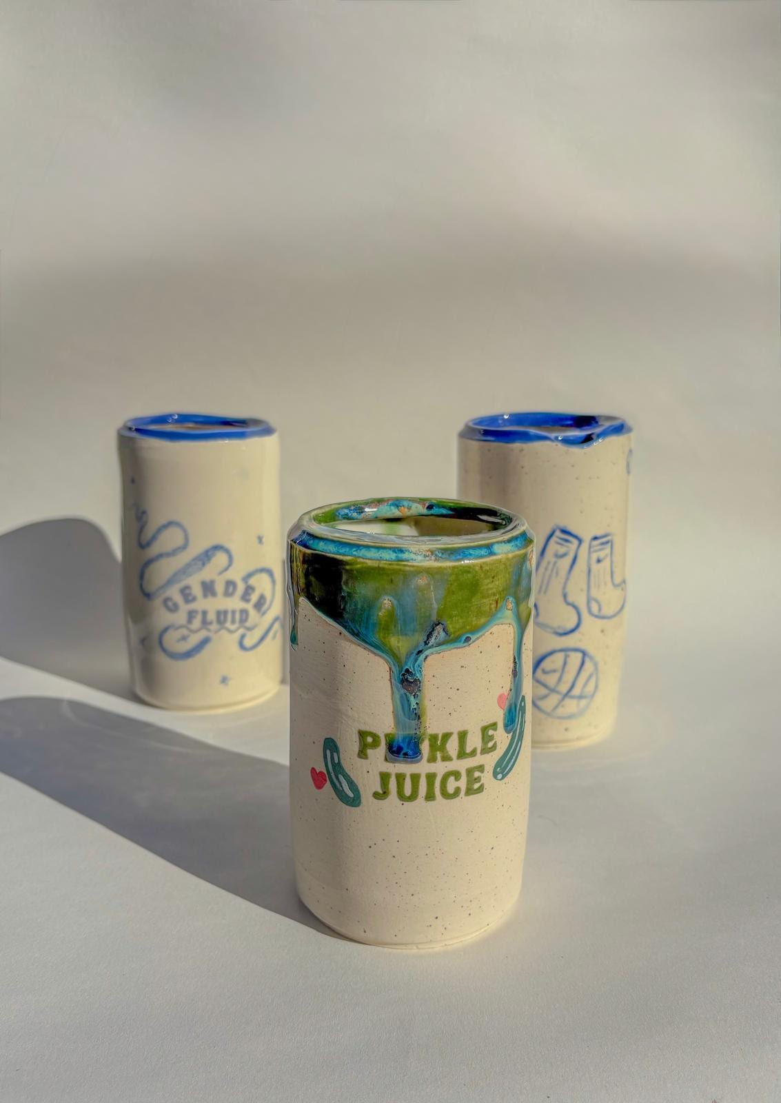 Tall Ceramic Takeout Mug