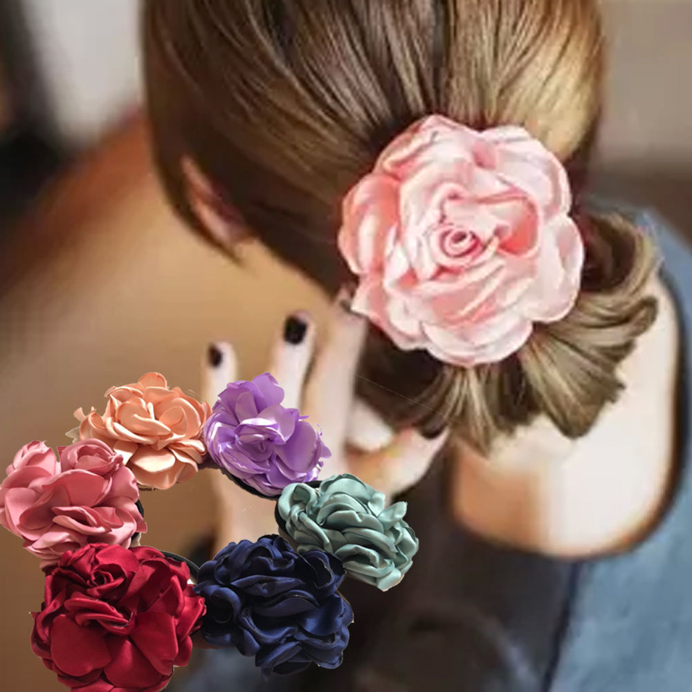 薔薇　ヘアゴム 100002354