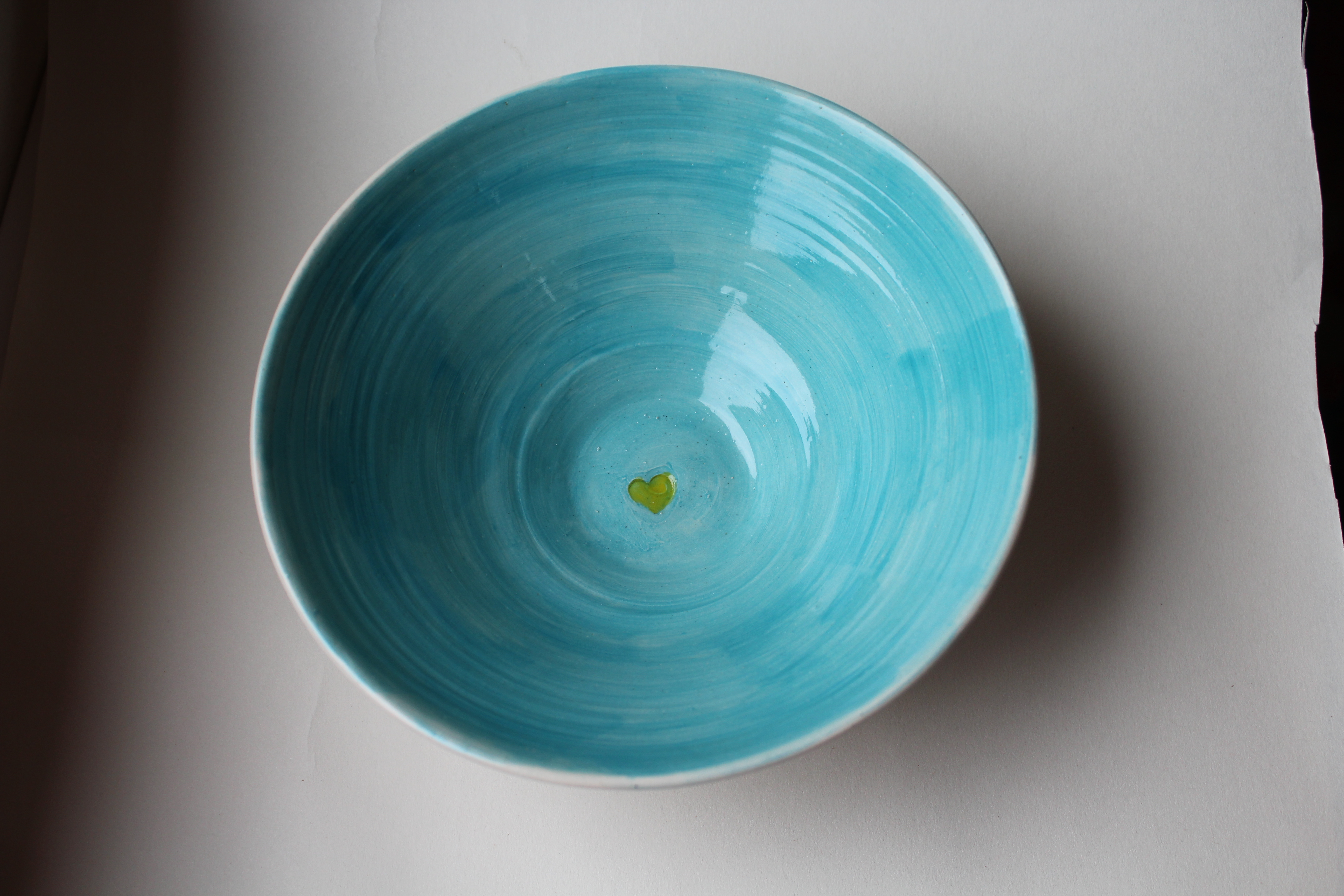 saladier turquoise