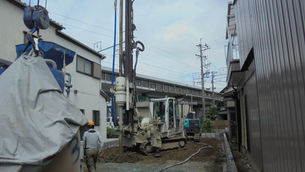 地盤改良工事♪