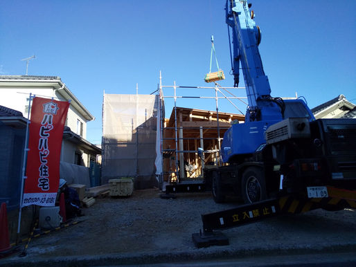 上棟しました！