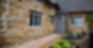 A cottage door style for a thatched cottage in the Cotswolds