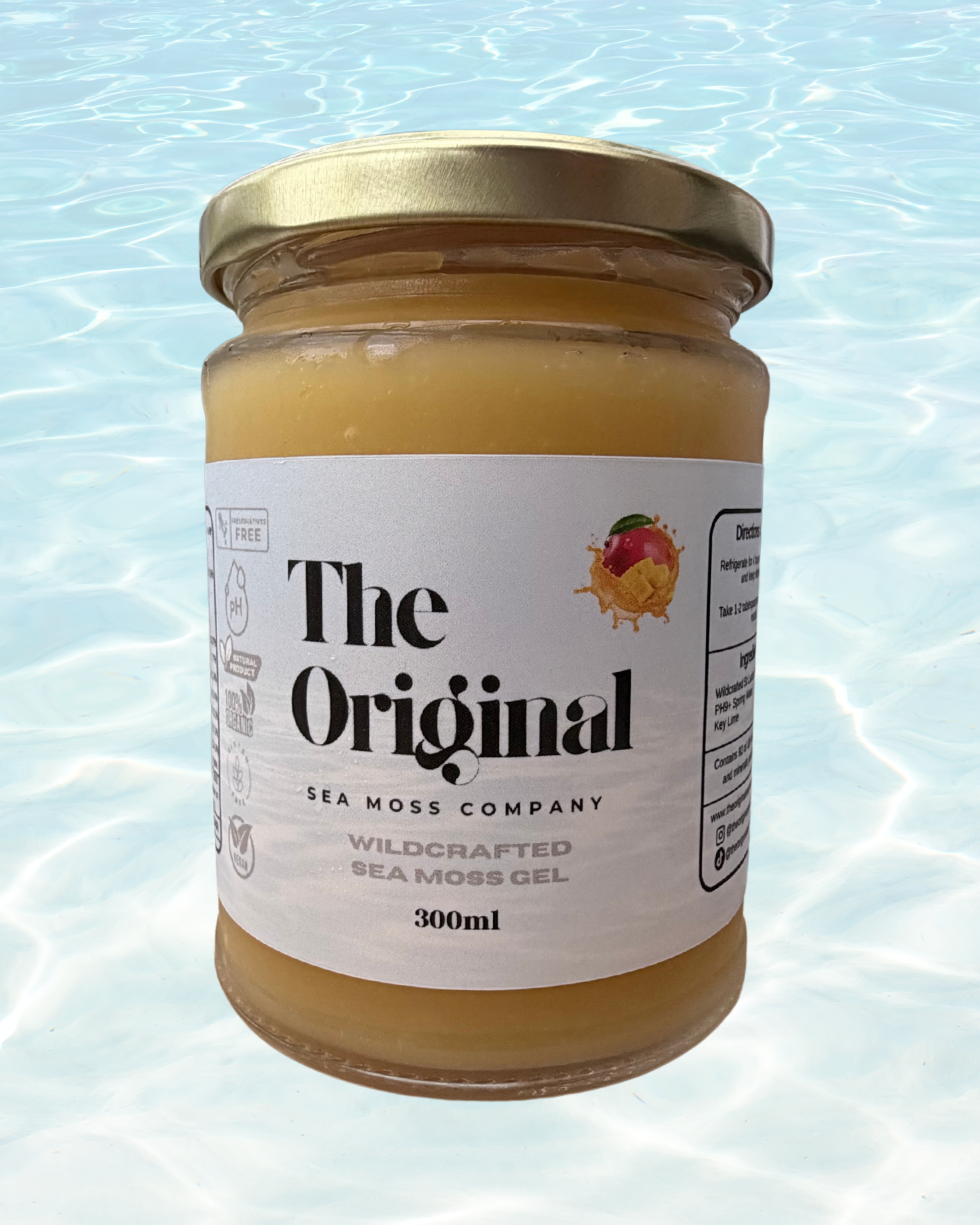 Mango Sea Moss Gel - 300ml