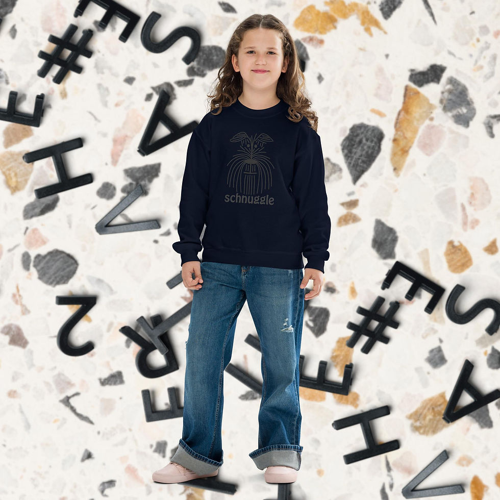 Miniatura: Sudadera infantil sin capucha