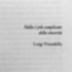 "Nulla è più complicato della sincerità ." di Luigi Pirandello - Frasi in esergo