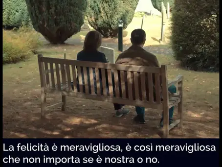 Frase da "After Life" sulla felicità