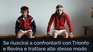 Frase di Kipling a Wimbledon: "Se puoi incontrare il Trionfo e il Disastro..."