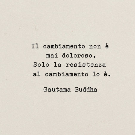 Frase sulla rinascita di Buddha - Frasi con la macchina per scrivere