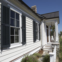 View of James Hardie Siding near windows