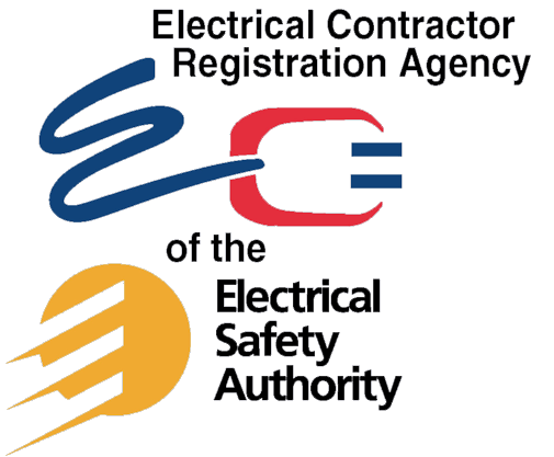 Logo of Electrical Contractor Registration Agency of the Electrical Safety Authority