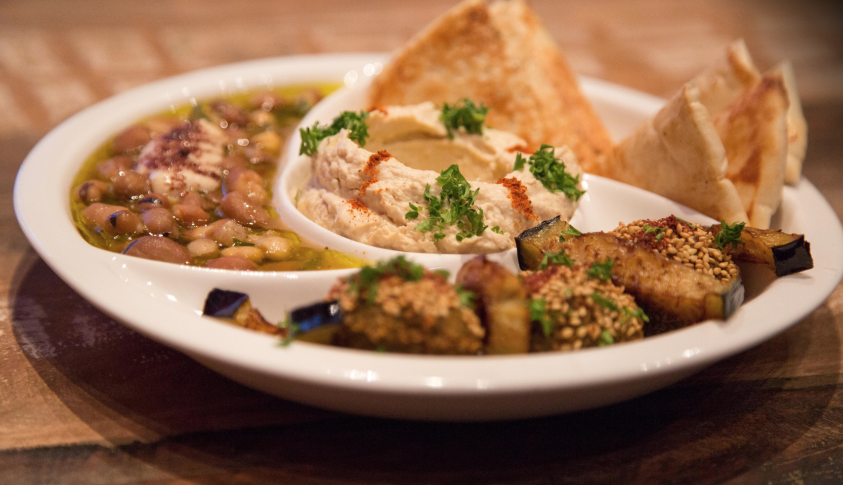 Arranged Food and Objects