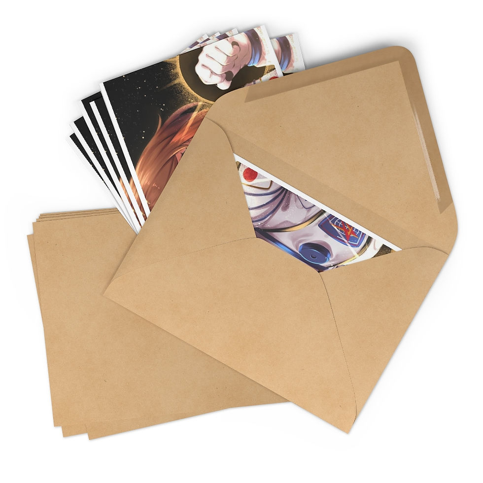 Thumbnail: Postcards (7 pcs) | Anime Ochaco Uraraka